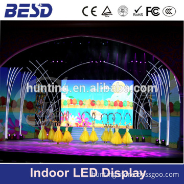 HD indoor led screen panel, p4, p5, p6 high brightness stage background led display screen, led video display panel